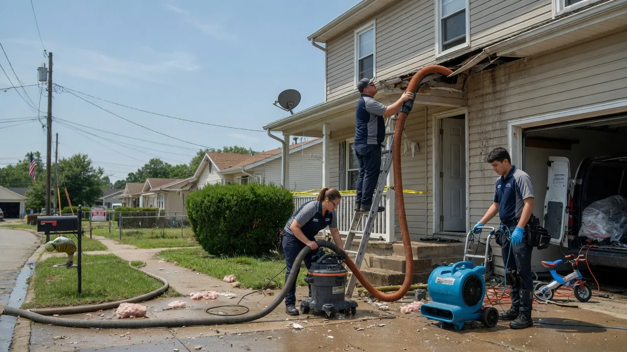 Water Damage Restoration in Wister, OK near me